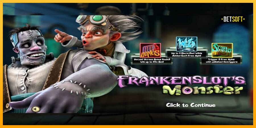 Frankenslots Monster 游戏机赚钱, 图片 1