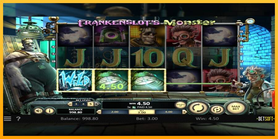 Frankenslots Monster 游戏机赚钱, 图片 3