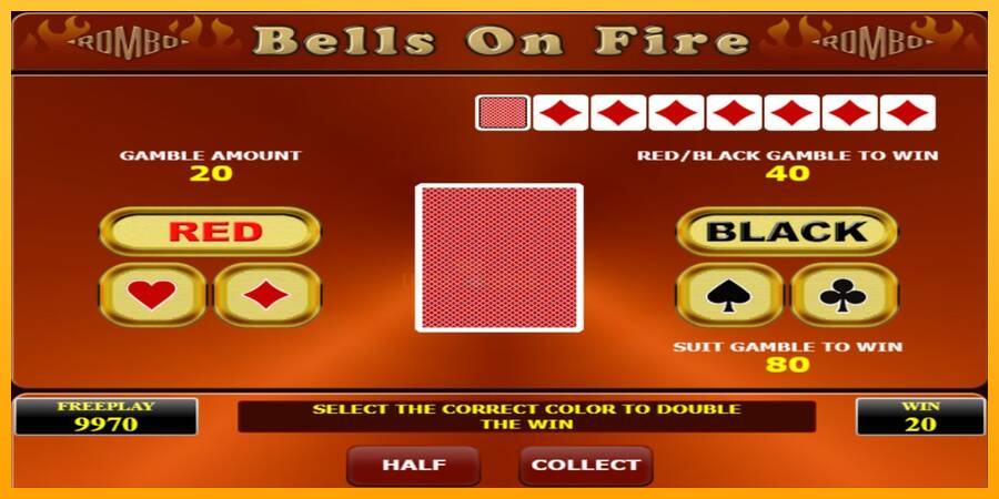 Bells on Fire Rombo 游戏机赚钱, 图片 3