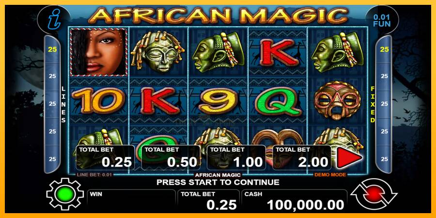 African Magic 游戏机赚钱, 图片 1