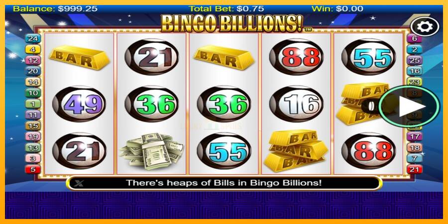 Bingo Billions 游戏机赚钱, 图片 1