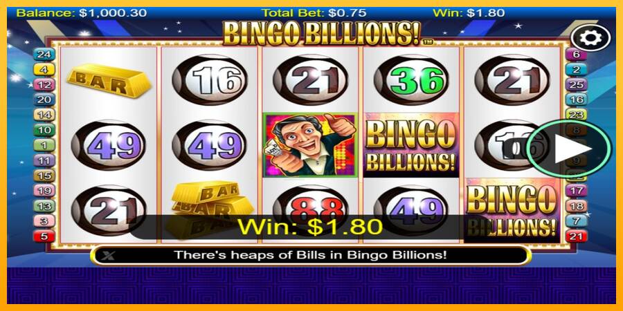 Bingo Billions 游戏机赚钱, 图片 2