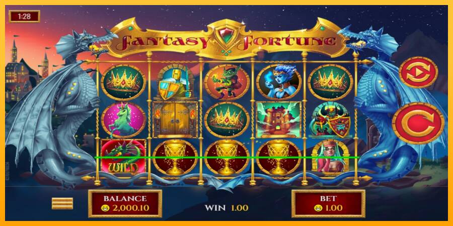 Fantasy Fortune 游戏机赚钱, 图片 1