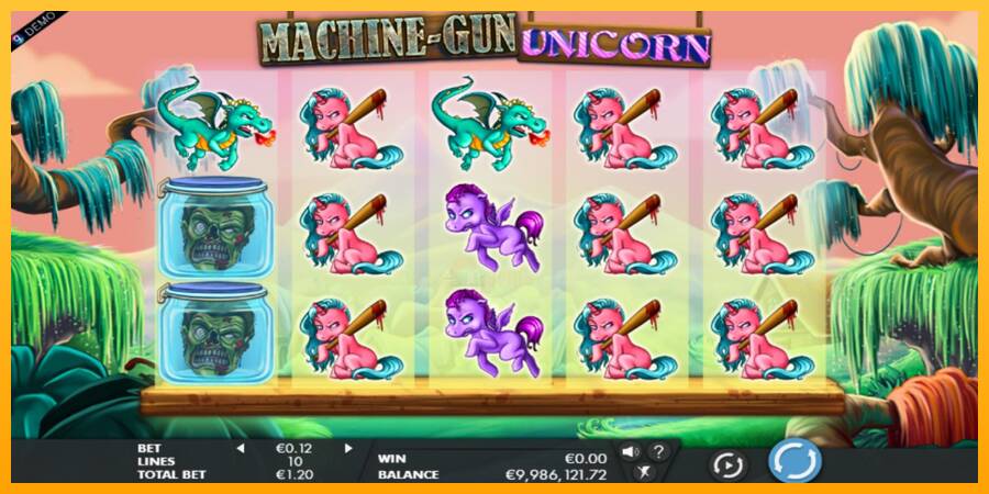 Machine Gun Unicorn 游戏机赚钱, 图片 1