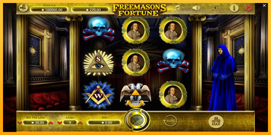 Freemasons Fortune 游戏机赚钱, 图片 2