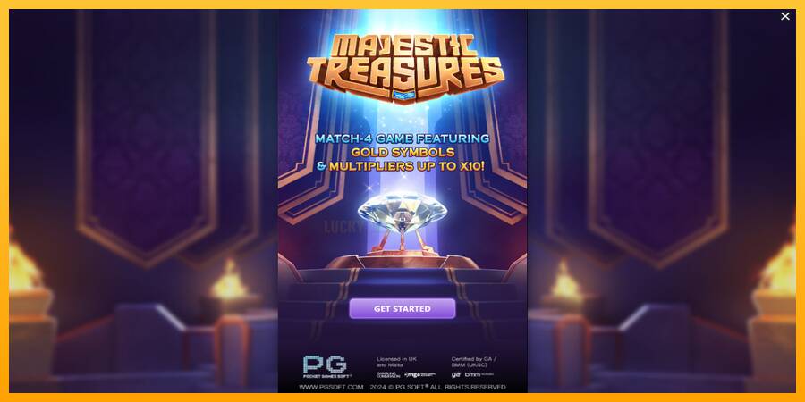 Majestic Treasures 游戏机赚钱, 图片 1