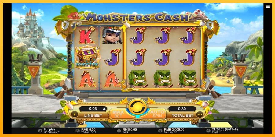 Monsters Cash 游戏机赚钱, 图片 2