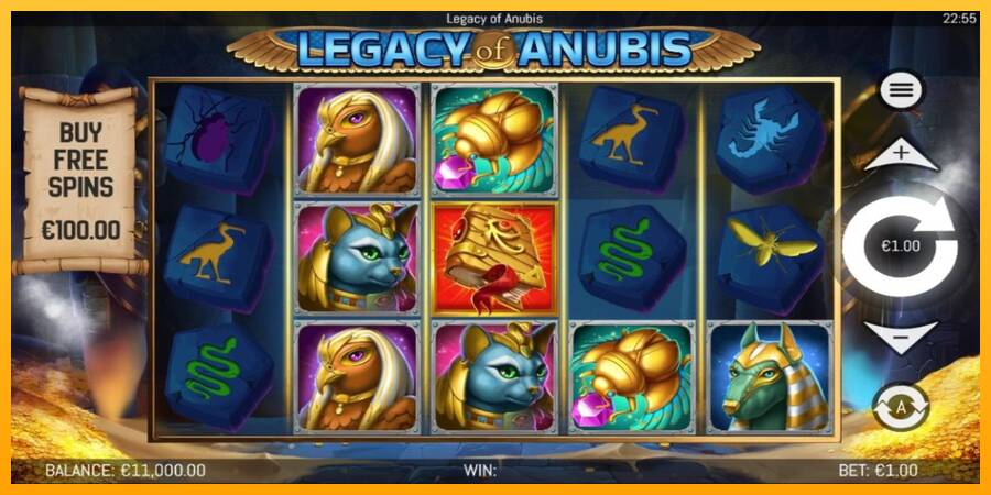 Legacy of Anubis 游戏机赚钱, 图片 2