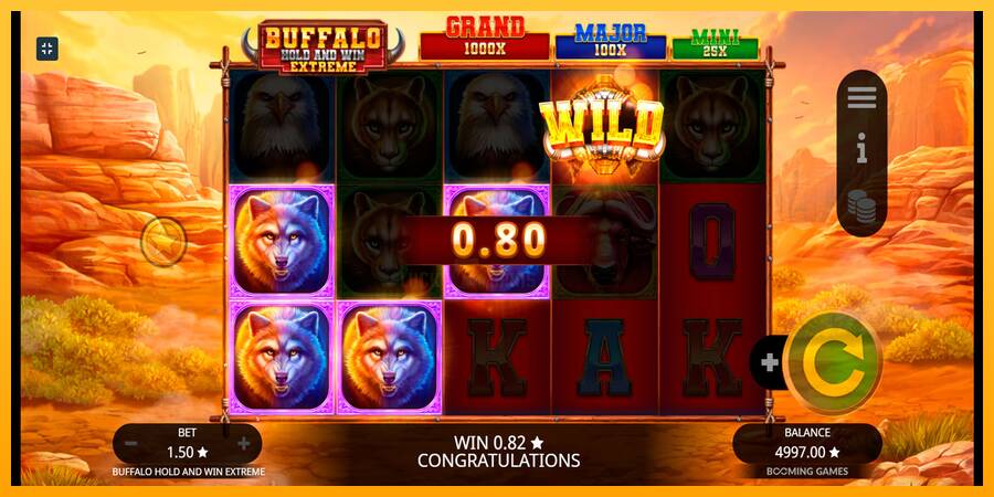 Buffalo Hold and Win Extreme 游戏机赚钱, 图片 2