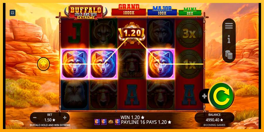 Buffalo Hold and Win Extreme 游戏机赚钱, 图片 5