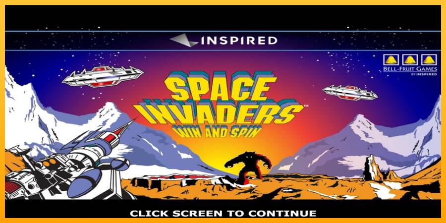 Space Invaders Win and Spin 游戏机赚钱, 图片 1