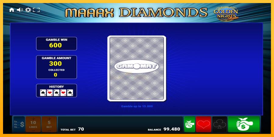 Maaax Diamonds Golden Nights 游戏机赚钱, 图片 5