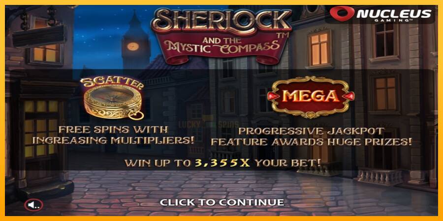 Sherlock and the Mystic Compass 游戏机赚钱, 图片 1