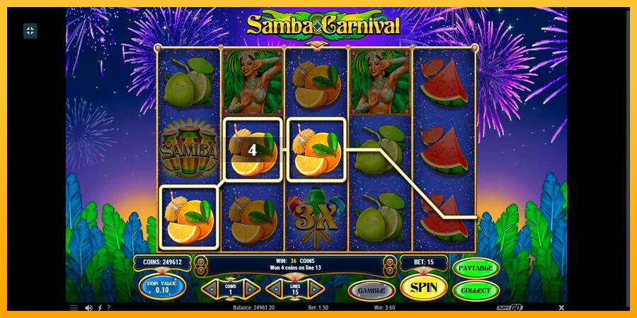 Samba Carnival 游戏机赚钱, 图片 9