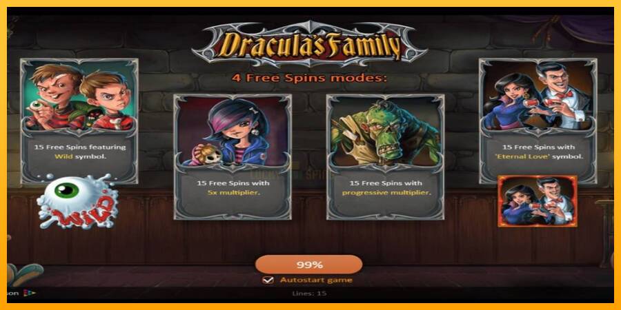 Dracula’s Family 游戏机赚钱, 图片 1