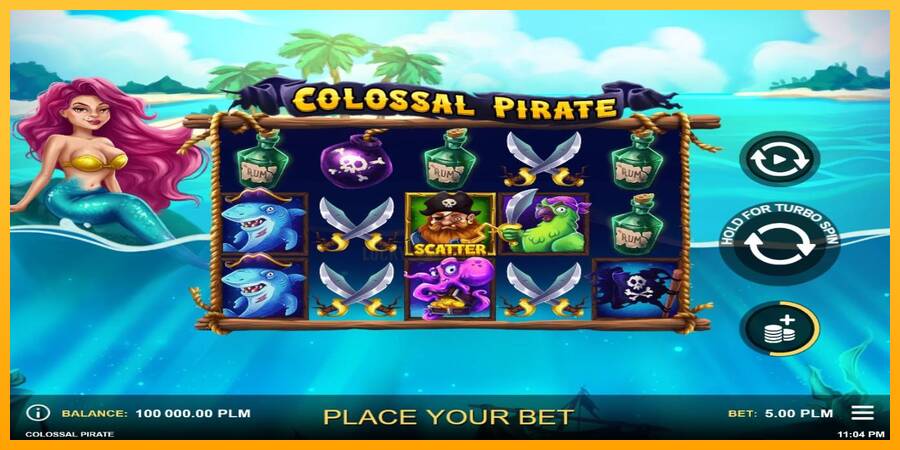 Colossal Pirate 游戏机赚钱, 图片 1