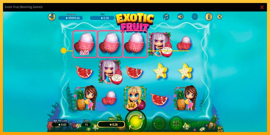 Exotic Fruit 游戏机赚钱, 图片 4