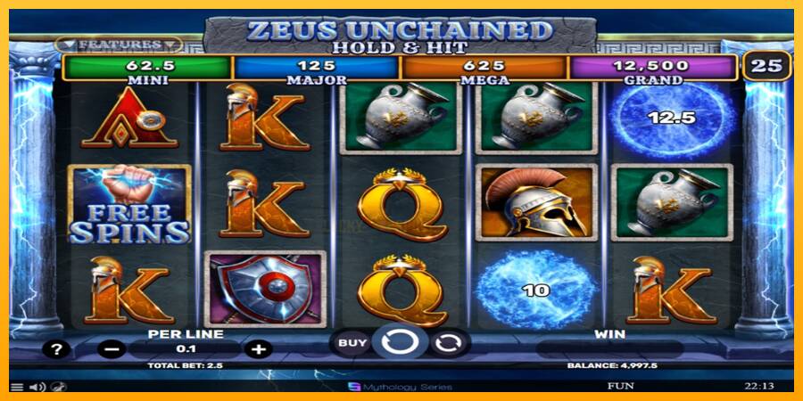 Zeus Unchained - Hold & Hit 游戏机赚钱, 图片 2