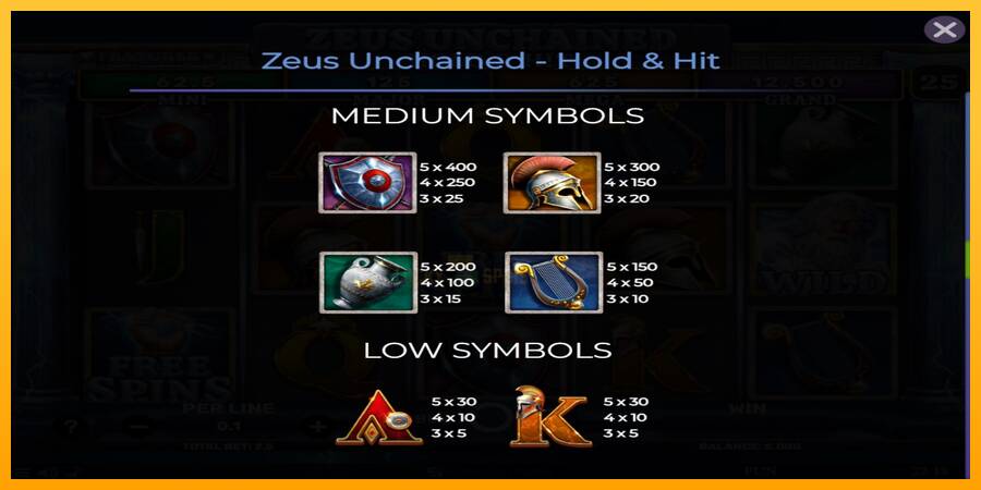 Zeus Unchained - Hold & Hit 游戏机赚钱, 图片 6