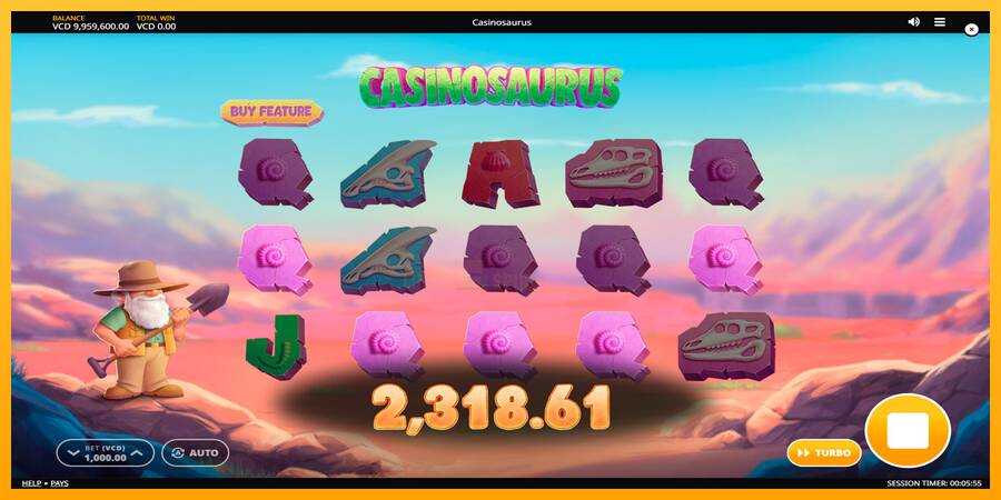 Casinosaurus 游戏机赚钱, 图片 5