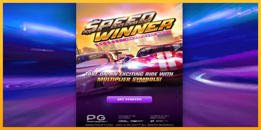 Speed Winner 游戏机赚钱, 图片 1