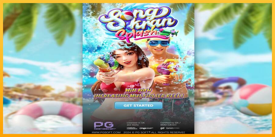 Songkran Splash 游戏机赚钱, 图片 1