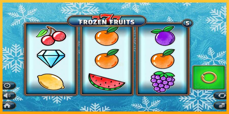 777 Frozen Fruits 游戏机赚钱, 图片 1