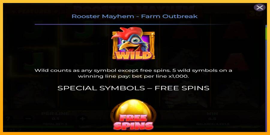 Rooster Mayhem Farm Outbreak 游戏机赚钱, 图片 4