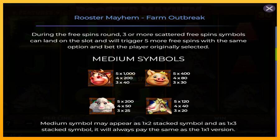 Rooster Mayhem Farm Outbreak 游戏机赚钱, 图片 5