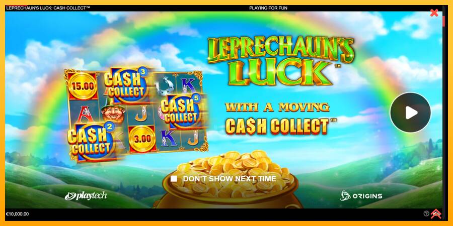 Leprechauns Luck Cash Collect Megaways PowerPlay Jackpot 游戏机赚钱, 图片 1