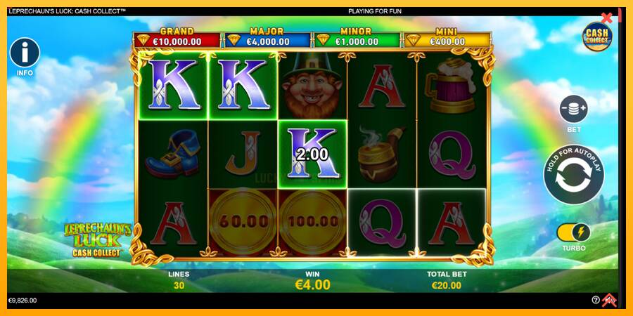 Leprechauns Luck Cash Collect Megaways PowerPlay Jackpot 游戏机赚钱, 图片 4