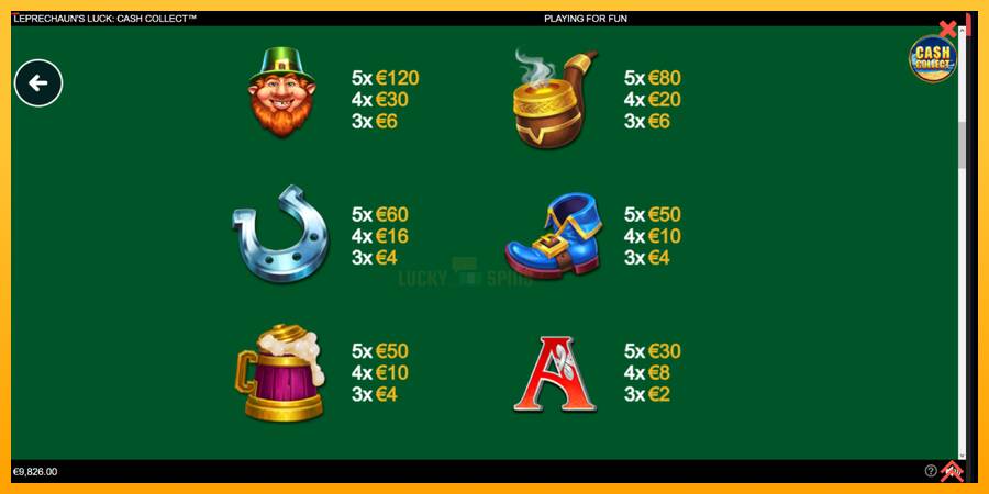 Leprechauns Luck Cash Collect Megaways PowerPlay Jackpot 游戏机赚钱, 图片 5