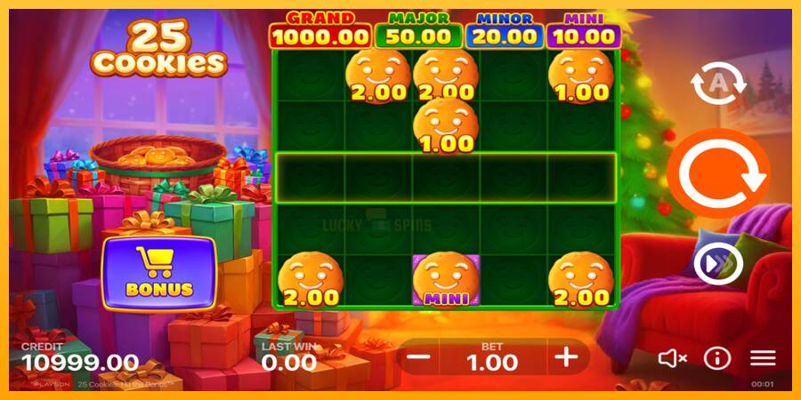 25 Cookies: Hit the Bonus 游戏机赚钱, 图片 2