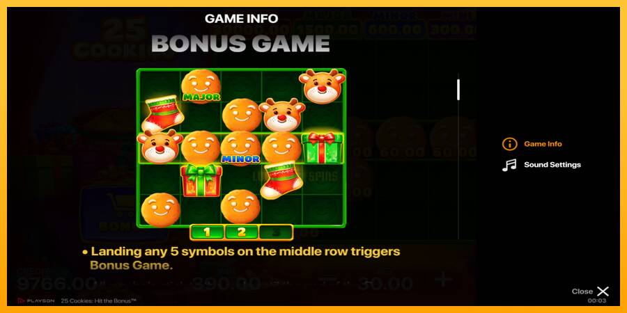 25 Cookies: Hit the Bonus 游戏机赚钱, 图片 6