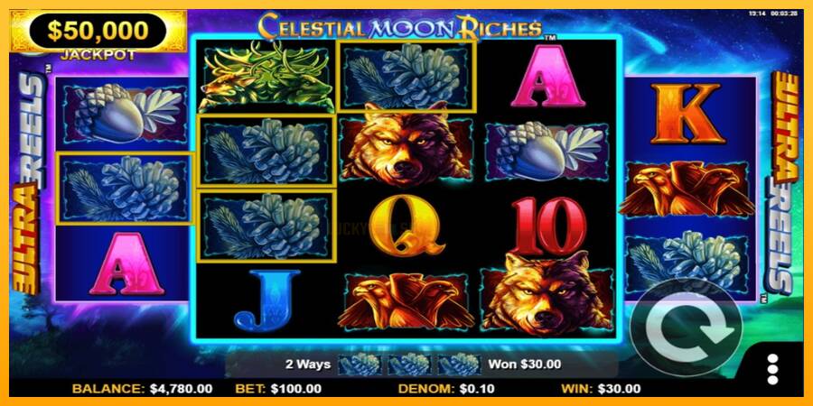 Celestial Moon Riches 游戏机赚钱, 图片 4