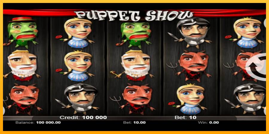 Puppet Show 游戏机赚钱, 图片 1