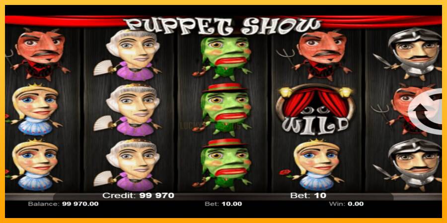 Puppet Show 游戏机赚钱, 图片 2