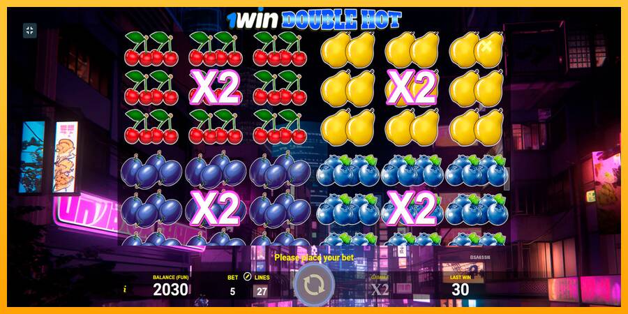 1win Double Hot 游戏机赚钱, 图片 7