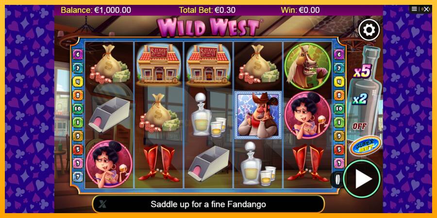 Wild West 游戏机赚钱, 图片 1