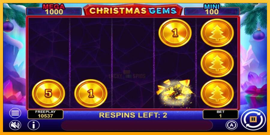 Christmas Gems Hold & Win 游戏机赚钱, 图片 5