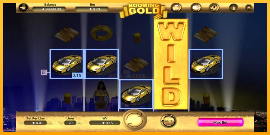 Booming Gold 游戏机赚钱, 图片 2