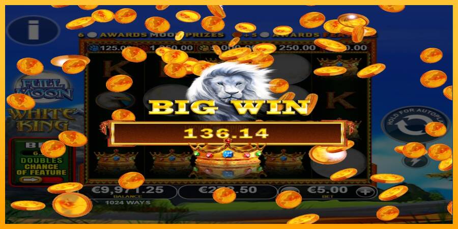 Full Moon: White King PowerPlay Jackpot 游戏机赚钱, 图片 4