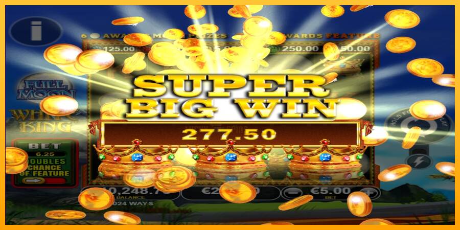 Full Moon: White King PowerPlay Jackpot 游戏机赚钱, 图片 5