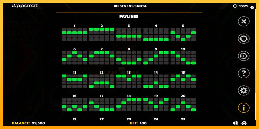 40 Sevens Santa 游戏机赚钱, 图片 7