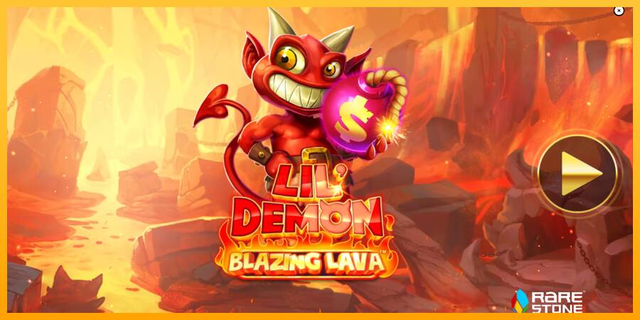 Lil Demon Blazing Lava 游戏机赚钱, 图片 1