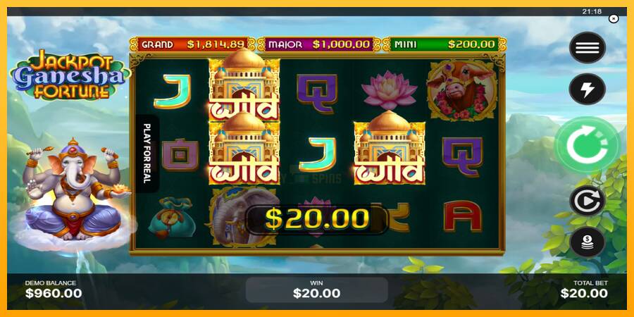 Jackpot Ganesha Fortune 游戏机赚钱, 图片 4