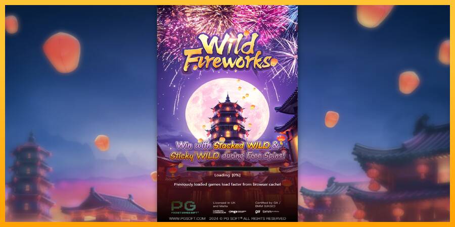 Wild Fireworks 游戏机赚钱, 图片 1