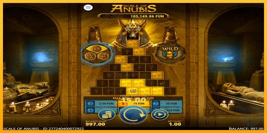 Scale of Anubis 游戏机赚钱, 图片 3