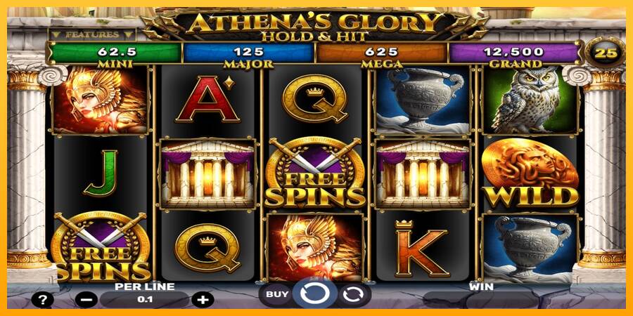 Athenas Glory Hold & Hit 游戏机赚钱, 图片 1