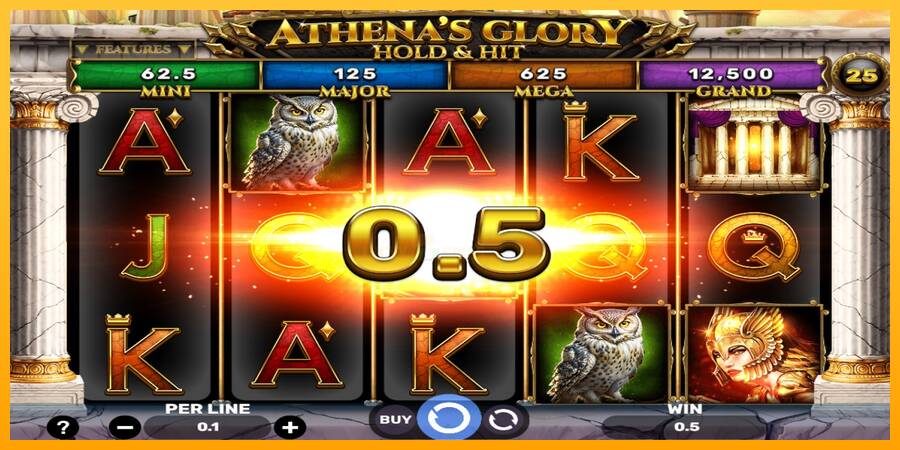 Athenas Glory Hold & Hit 游戏机赚钱, 图片 2